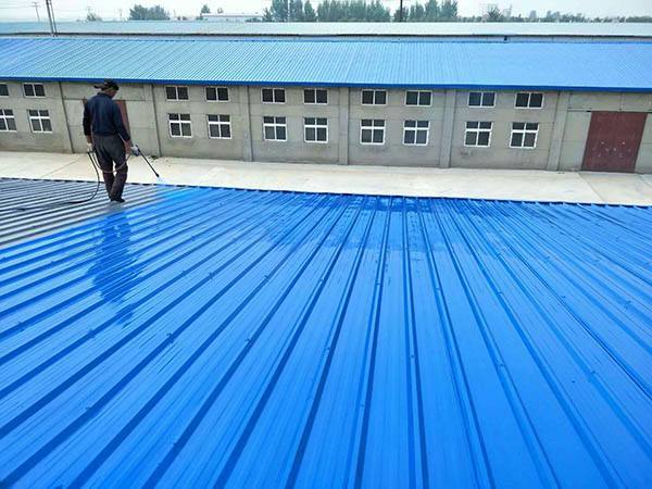 苍梧 彩钢瓦喷漆翻新工业厂房、仓库